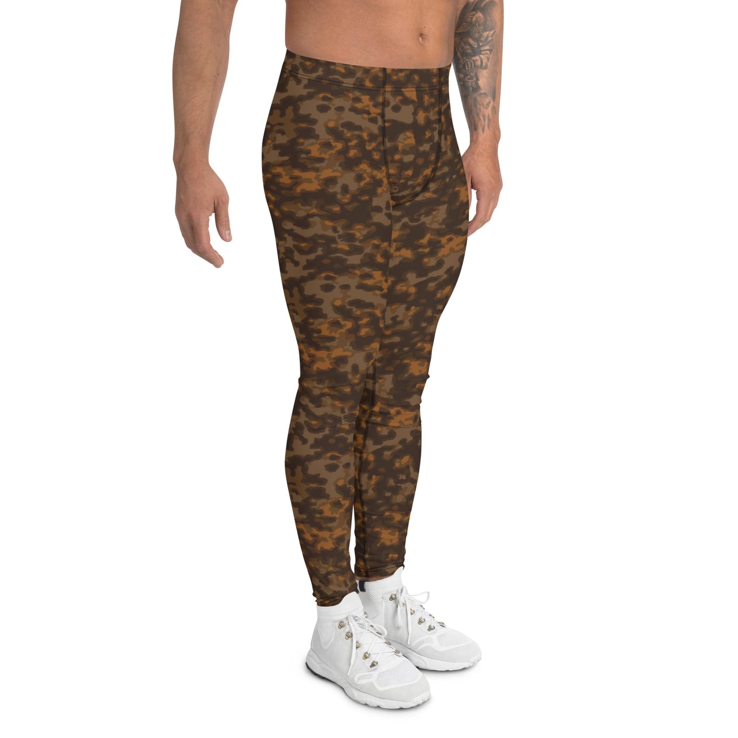 German Rauchtarnmuster Autumn CAMO Mens Leggings