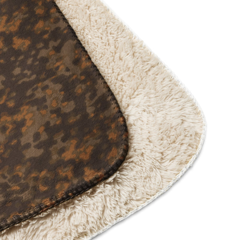 Rauchtarnmuster Autumn CAMO Sherpa Blanket