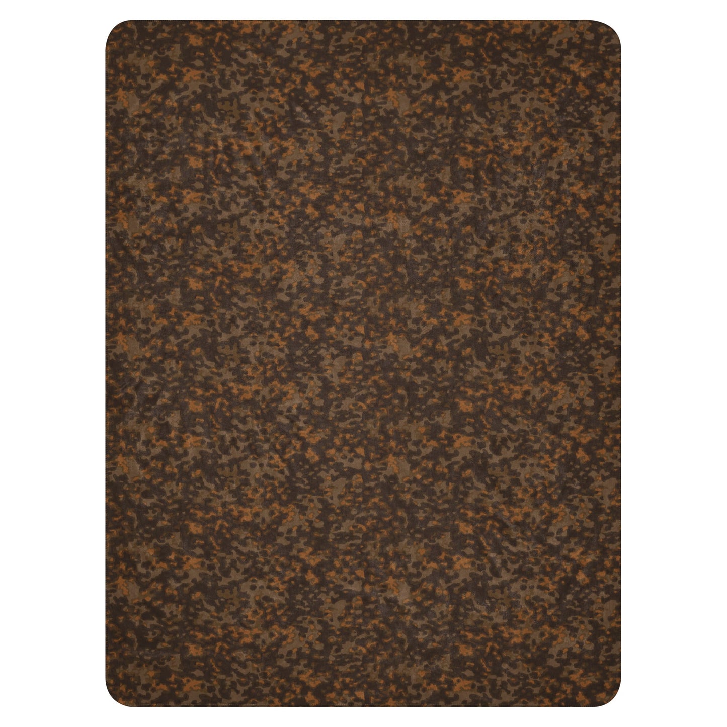 German Rauchtarnmuster Autumn CAMO Sherpa Blanket