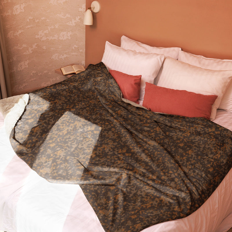 Rauchtarnmuster Autumn CAMO Sherpa Blanket