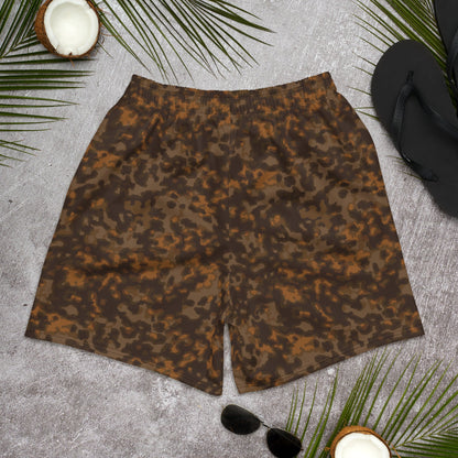 German Rauchtarnmuster Autumn CAMO Unisex Athletic Long Shorts