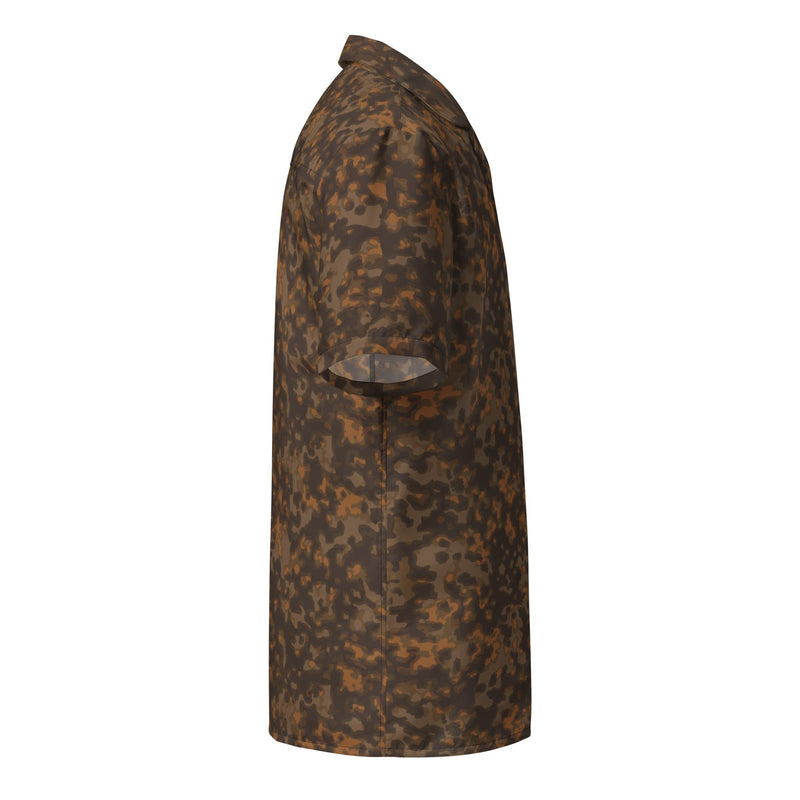 Rauchtarnmuster Autumn CAMO Unisex Short-Sleeve Button Shirt - Button-Up