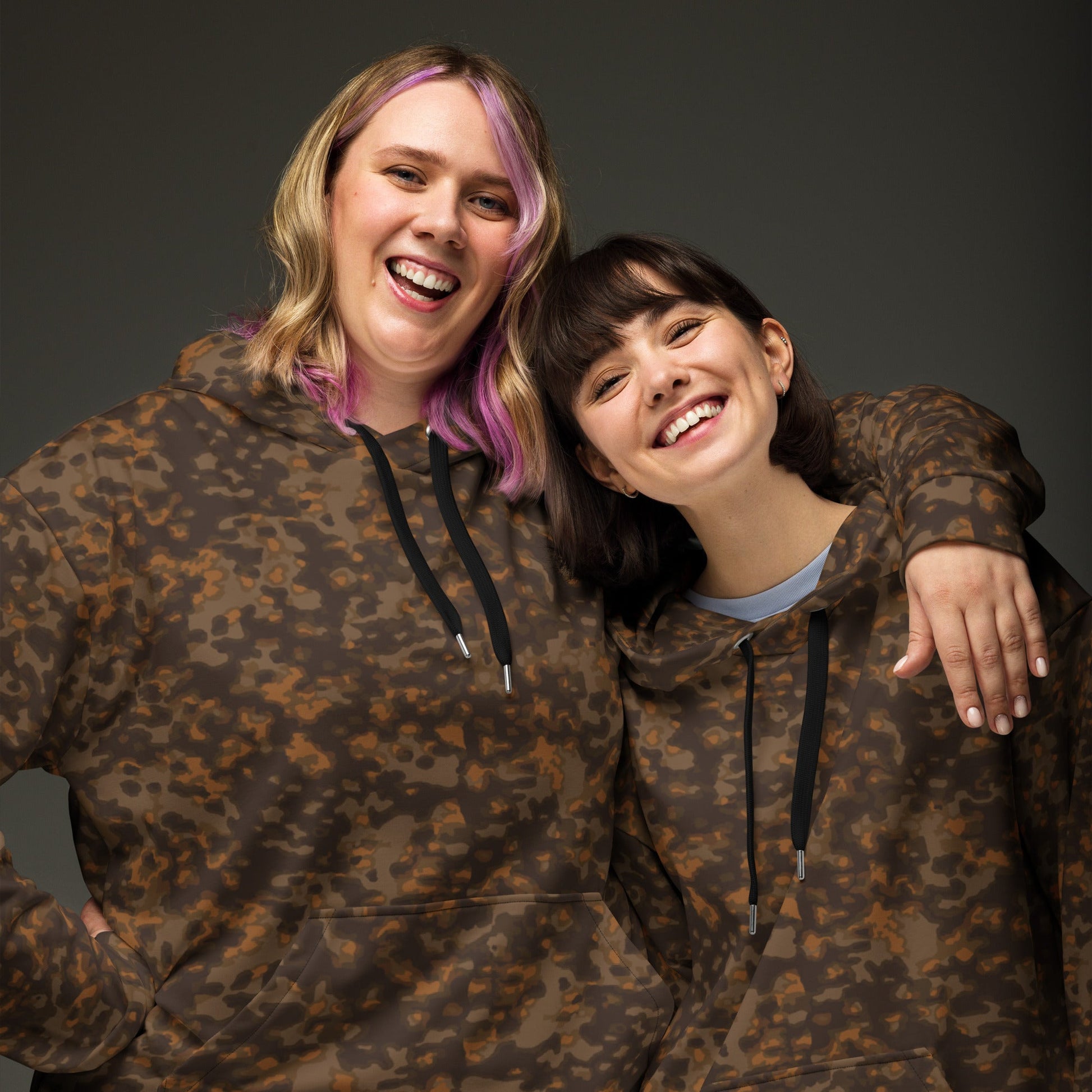 German Rauchtarnmuster Autumn CAMO Unisex Hoodie - Hoodies