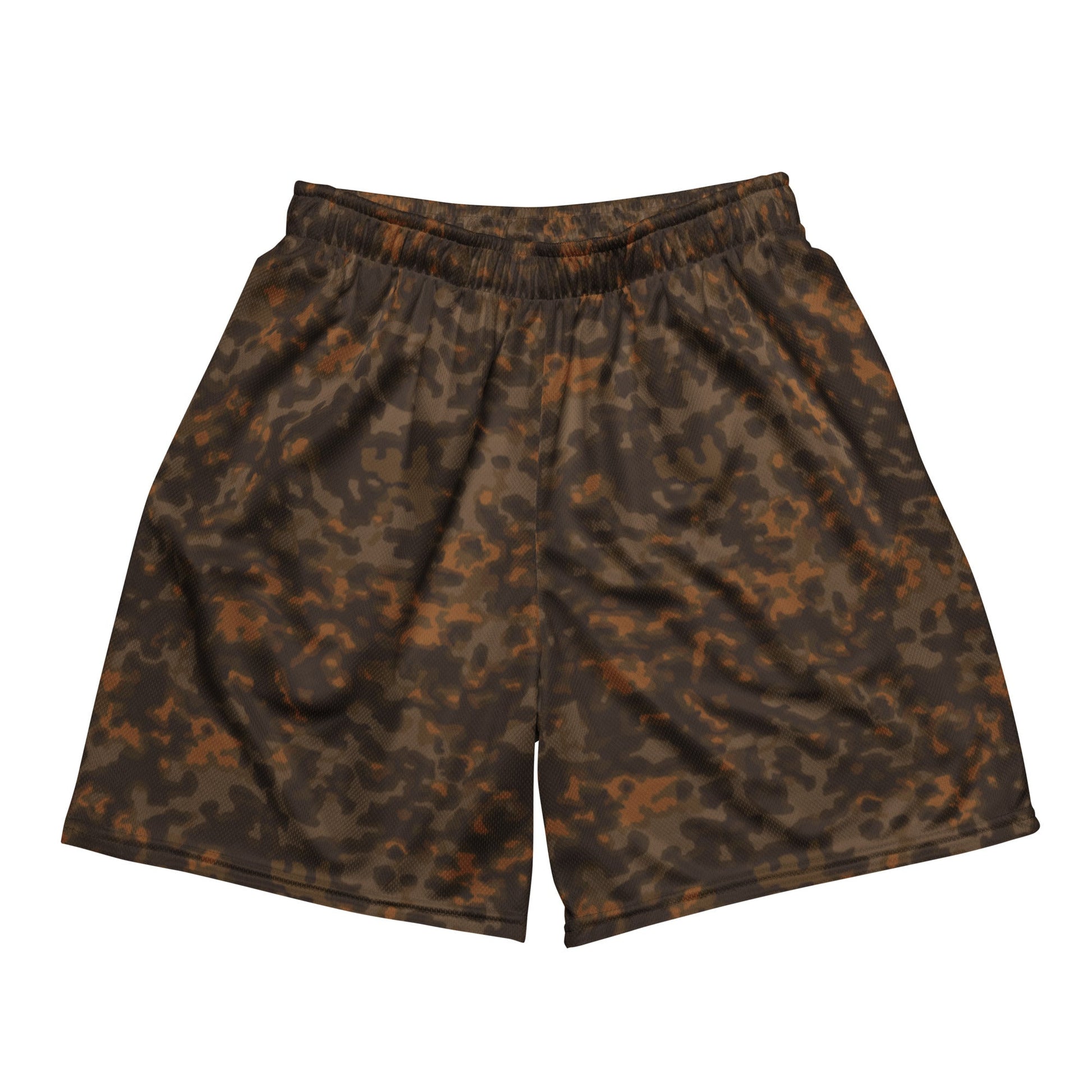 German Rauchtarnmuster Autumn CAMO Unisex mesh shorts - 2XS - Mesh Shorts