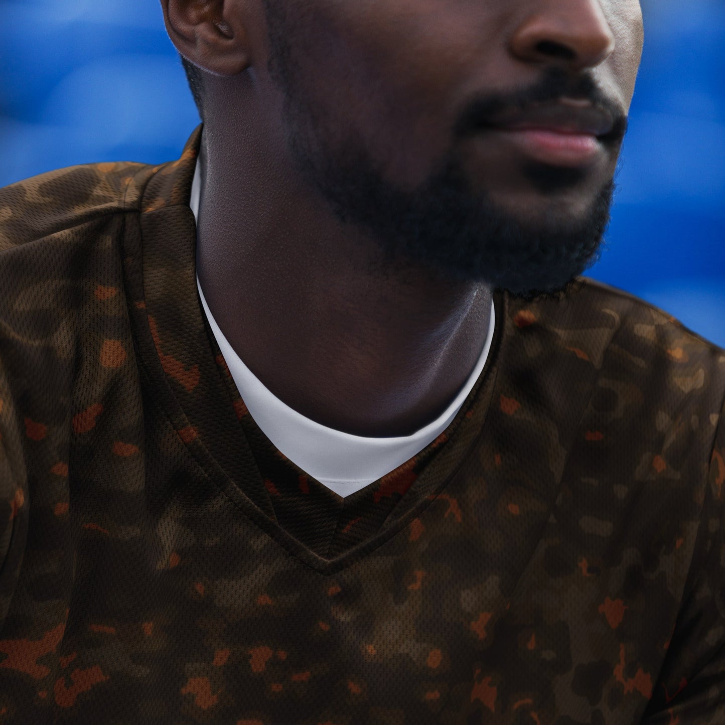 German Rauchtarnmuster Autumn CAMO unisex sports jersey - Sports Jerseys