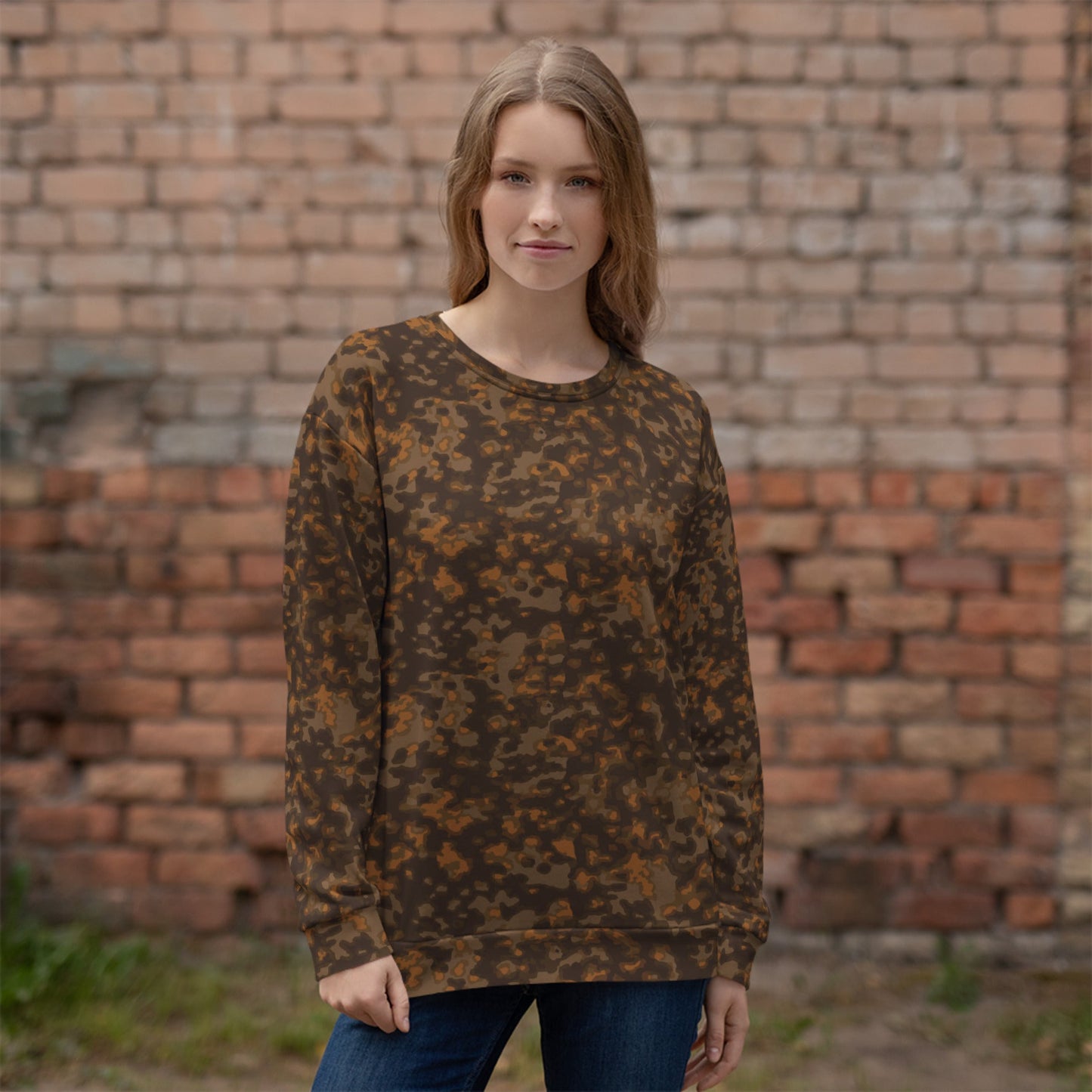 German Rauchtarnmuster Autumn CAMO Unisex Sweatshirt - Sweatshirts