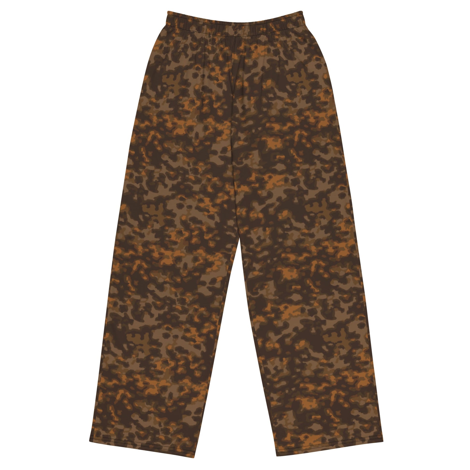 German Rauchtarnmuster Autumn CAMO unisex wide leg pants 2XS Wide Pants