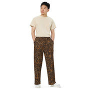 Rauchtarnmuster Autumn CAMO Unisex Wide-Leg Leisure Pants - Pant