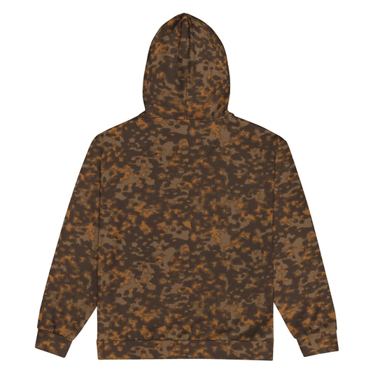 German Rauchtarnmuster Autumn CAMO Unisex zip hoodie Zip Hoodies