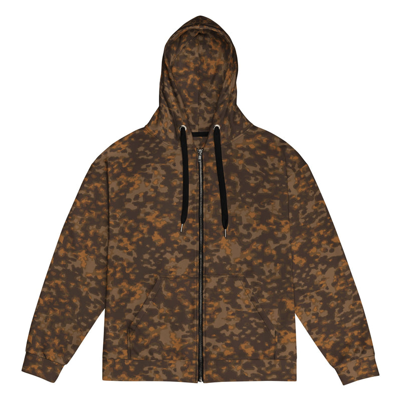 Rauchtarnmuster Autumn CAMO Unisex Zip Hoodie - 2XS