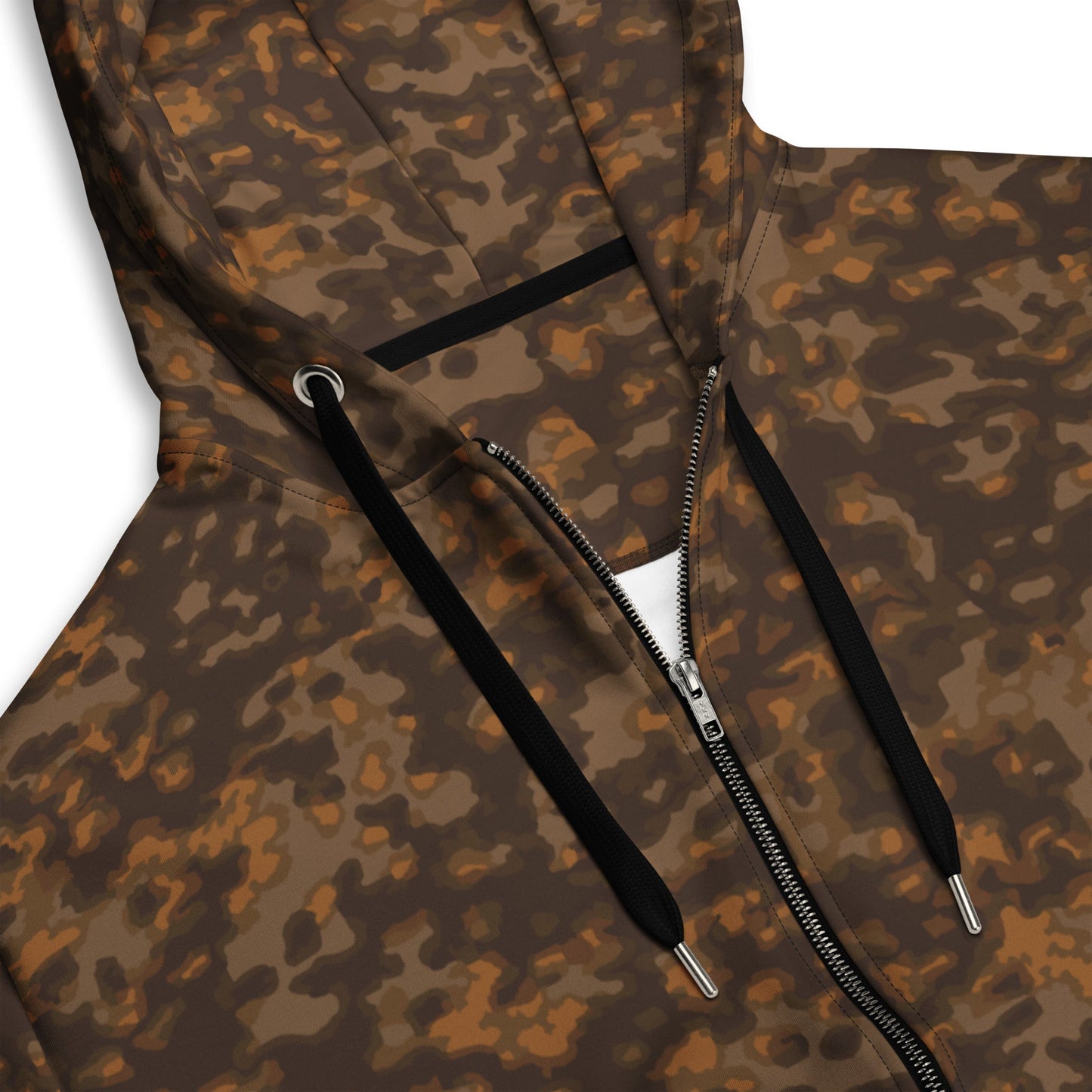 German Rauchtarnmuster Autumn CAMO Unisex zip hoodie Zip Hoodies