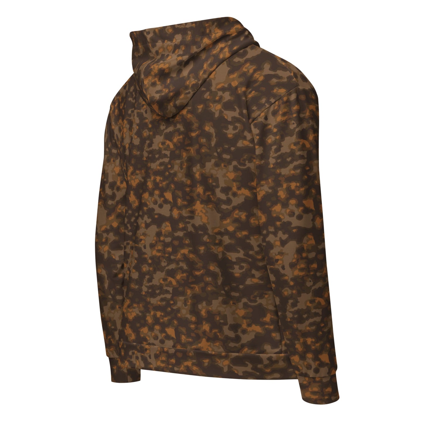 German Rauchtarnmuster Autumn CAMO Unisex zip hoodie Zip Hoodies