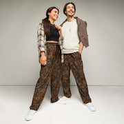 Rauchtarnmuster Autumn CAMO Unisex Wide-Leg Joggers - 2XS