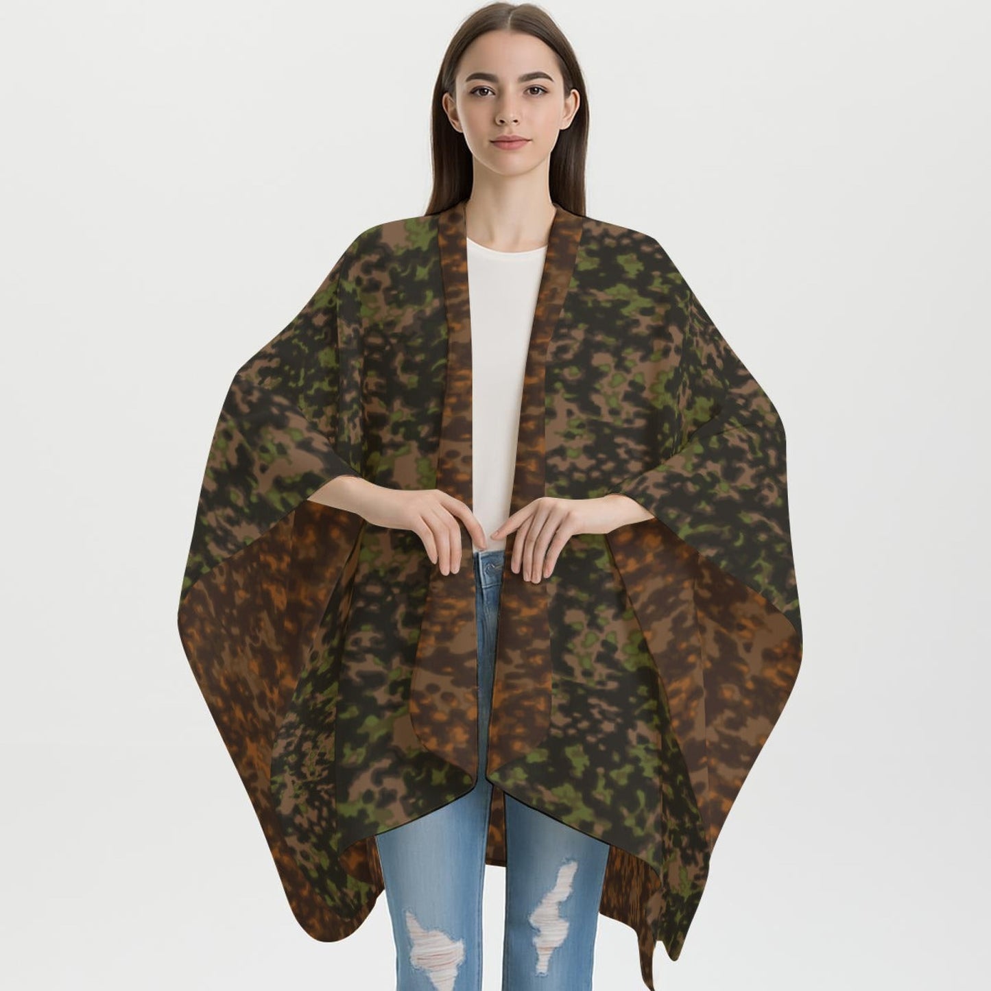 German Rauchtarnmuster CAMO Recon Wrap - M / White - Wraps