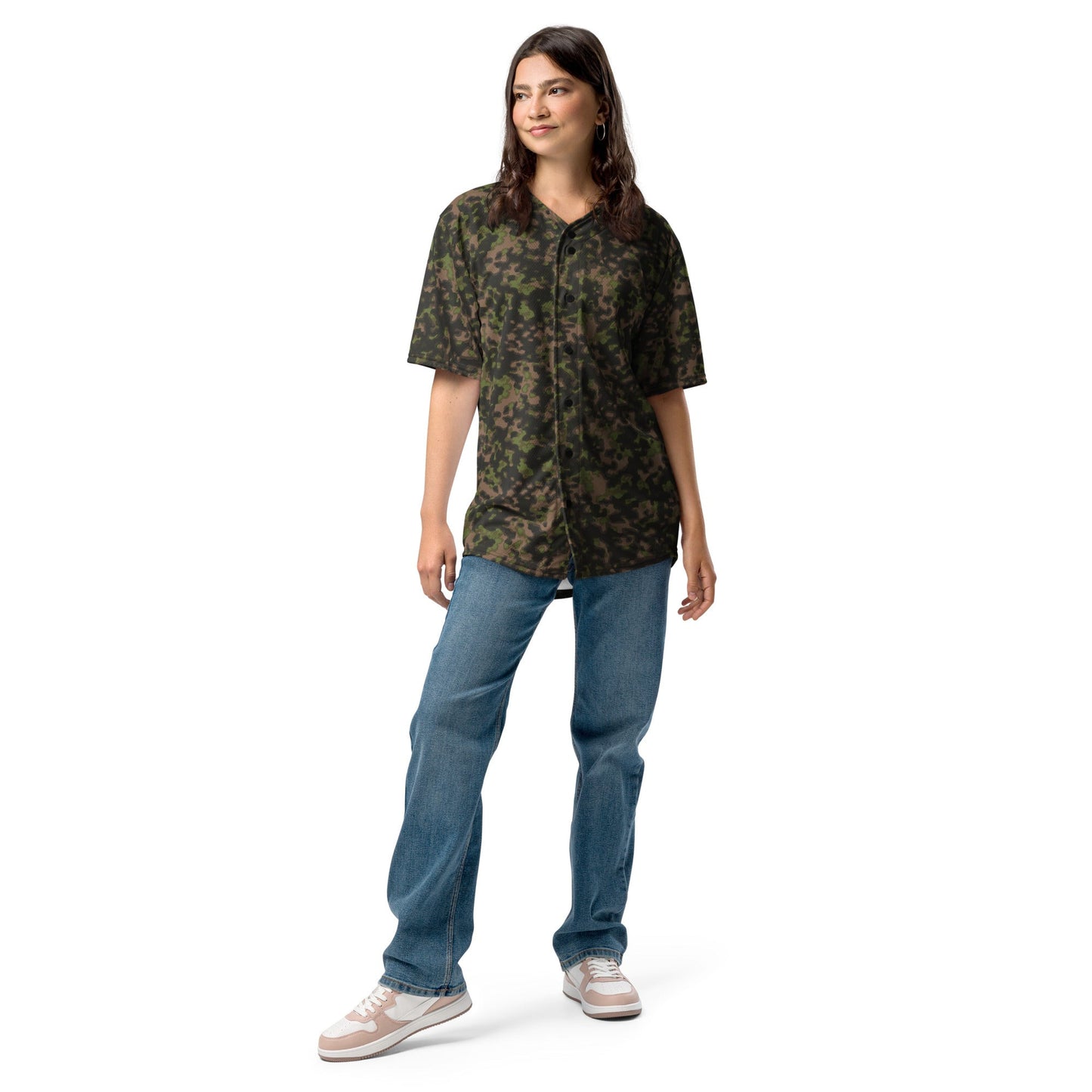 German Rauchtarnmuster Spring CAMO baseball jersey - Baseball Jerseys