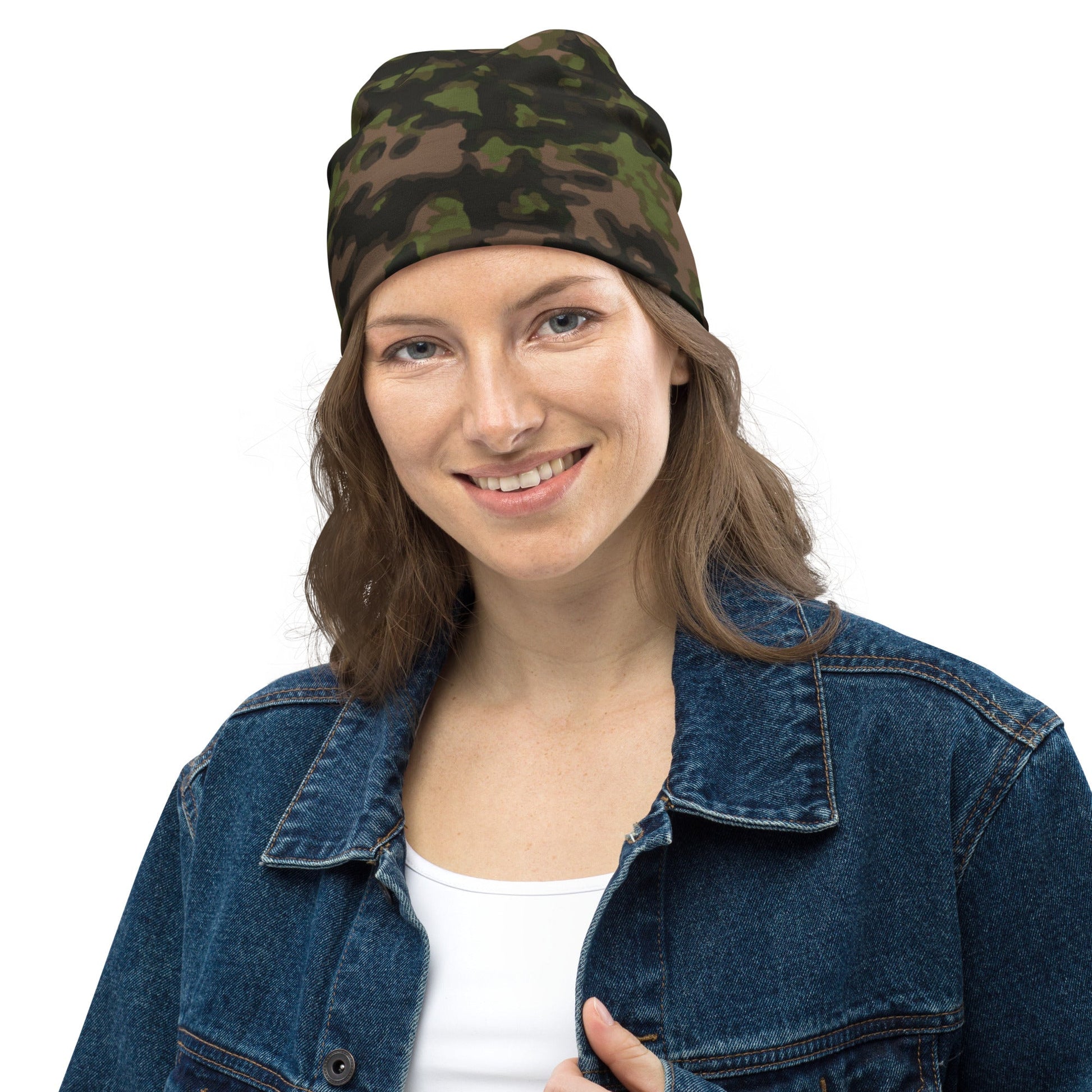 German Rauchtarnmuster Spring CAMO Beanie - Beanies