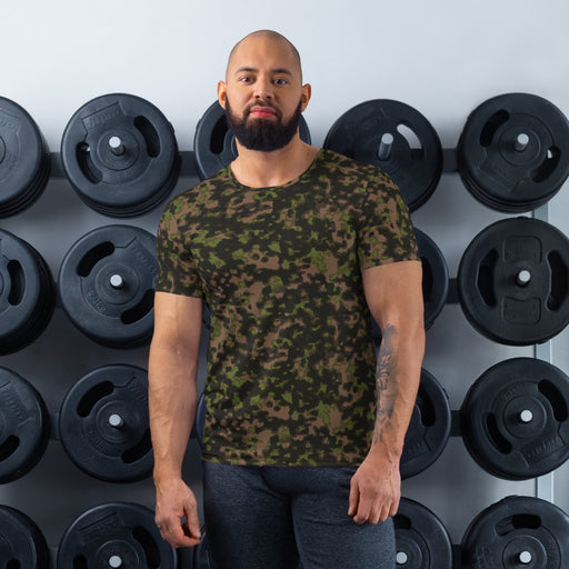 Rauchtarnmuster Spring CAMO Mens Athletic T-Shirt - XS - Shirt