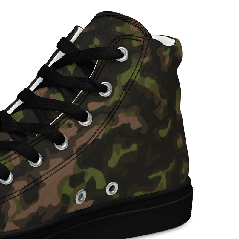 Rauchtarnmuster Spring CAMO Mens High-Top Canvas Shoes