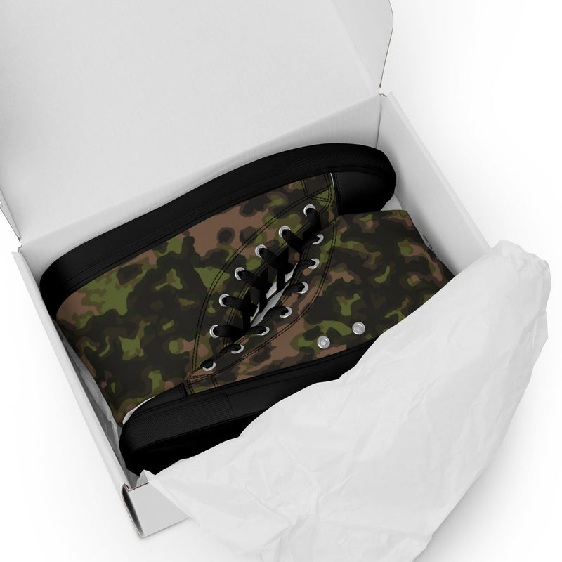 Rauchtarnmuster Spring CAMO Mens High-Top Canvas Shoes