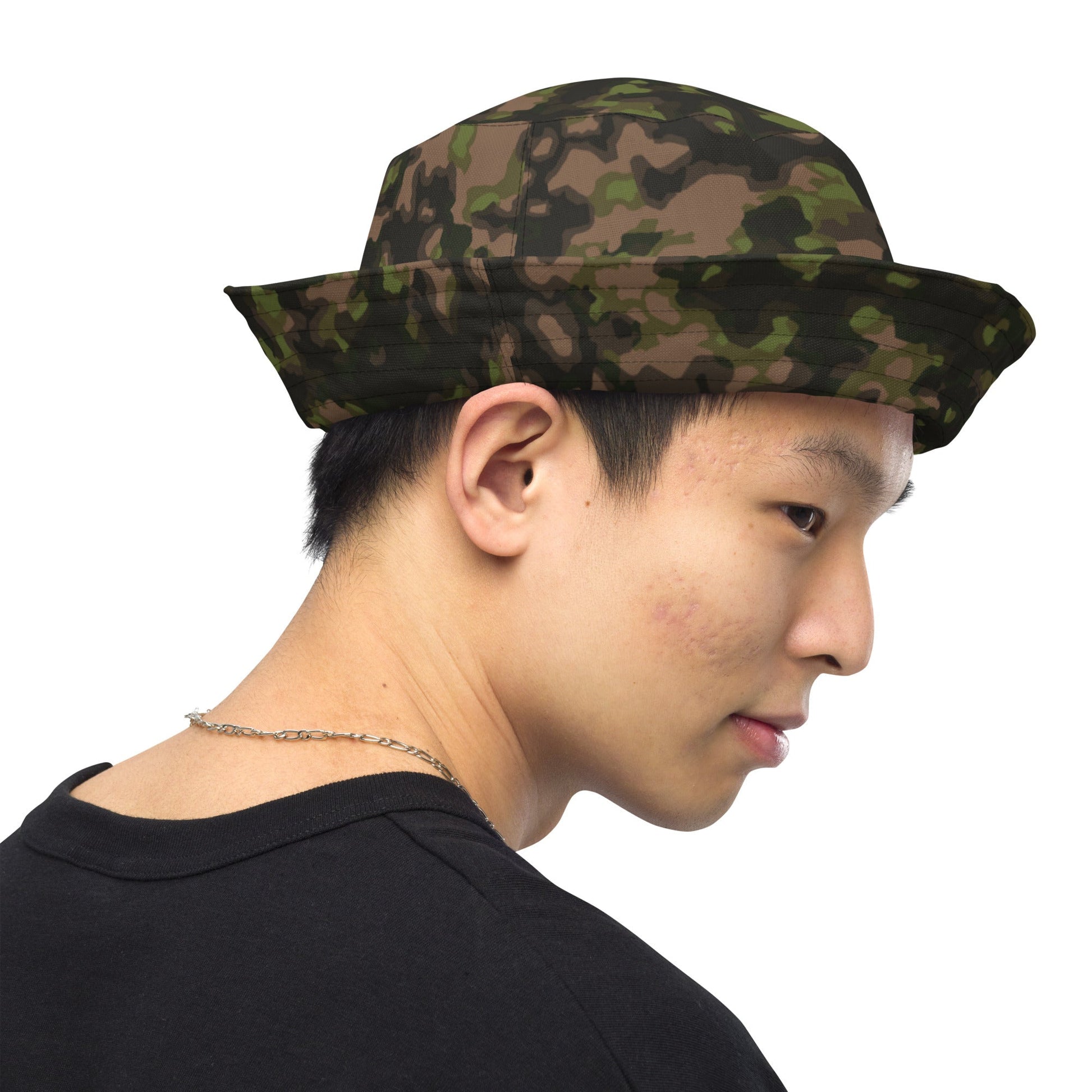 German Rauchtarnmuster Spring CAMO Reversible bucket hat - Bucket Hats