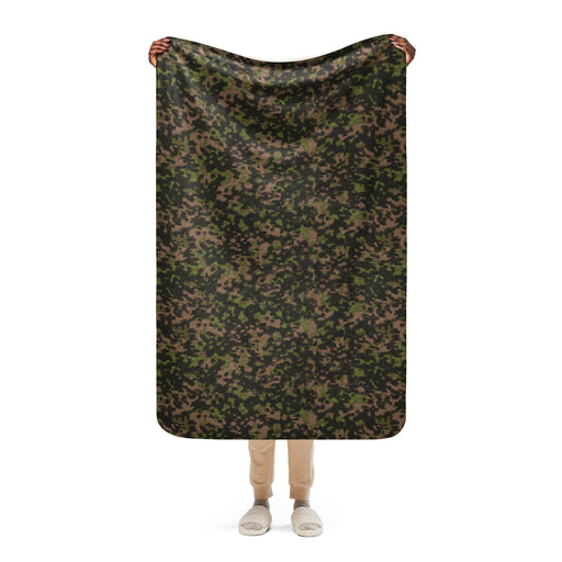 Rauchtarnmuster Spring CAMO Sherpa Blanket - 37″×57″