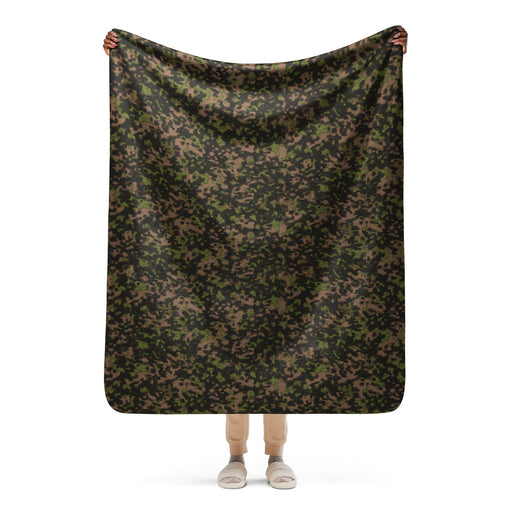 Rauchtarnmuster Spring CAMO Sherpa Blanket - 50″×60″