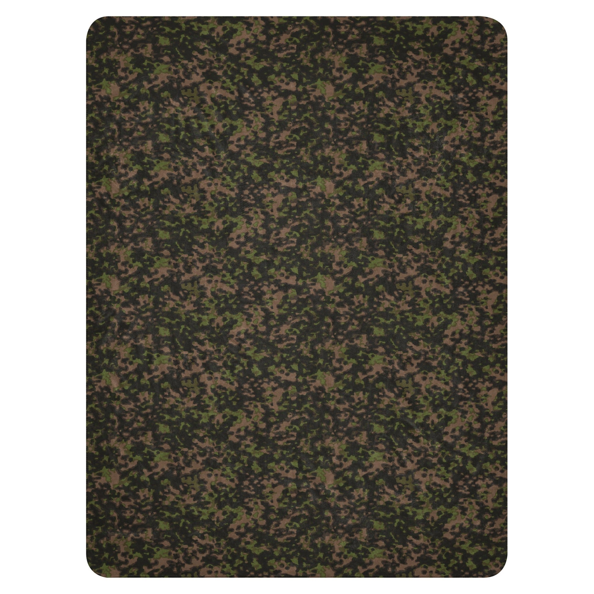 German Rauchtarnmuster Spring CAMO Sherpa blanket - Blanket