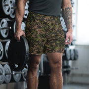 Rauchtarnmuster Spring CAMO Unisex Athletic Long Shorts - XS