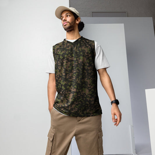 German Rauchtarnmuster Spring CAMO unisex basketball jersey 2XS Basketball Jerseys