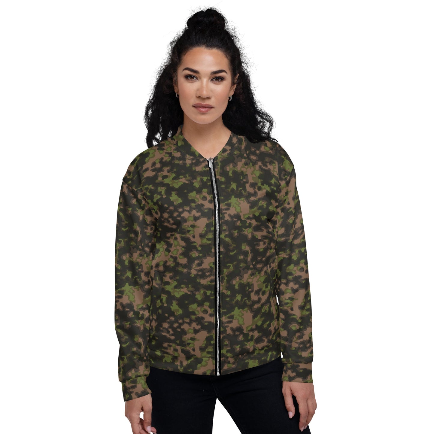 German Rauchtarnmuster Spring CAMO Unisex Bomber Jacket - Jackets