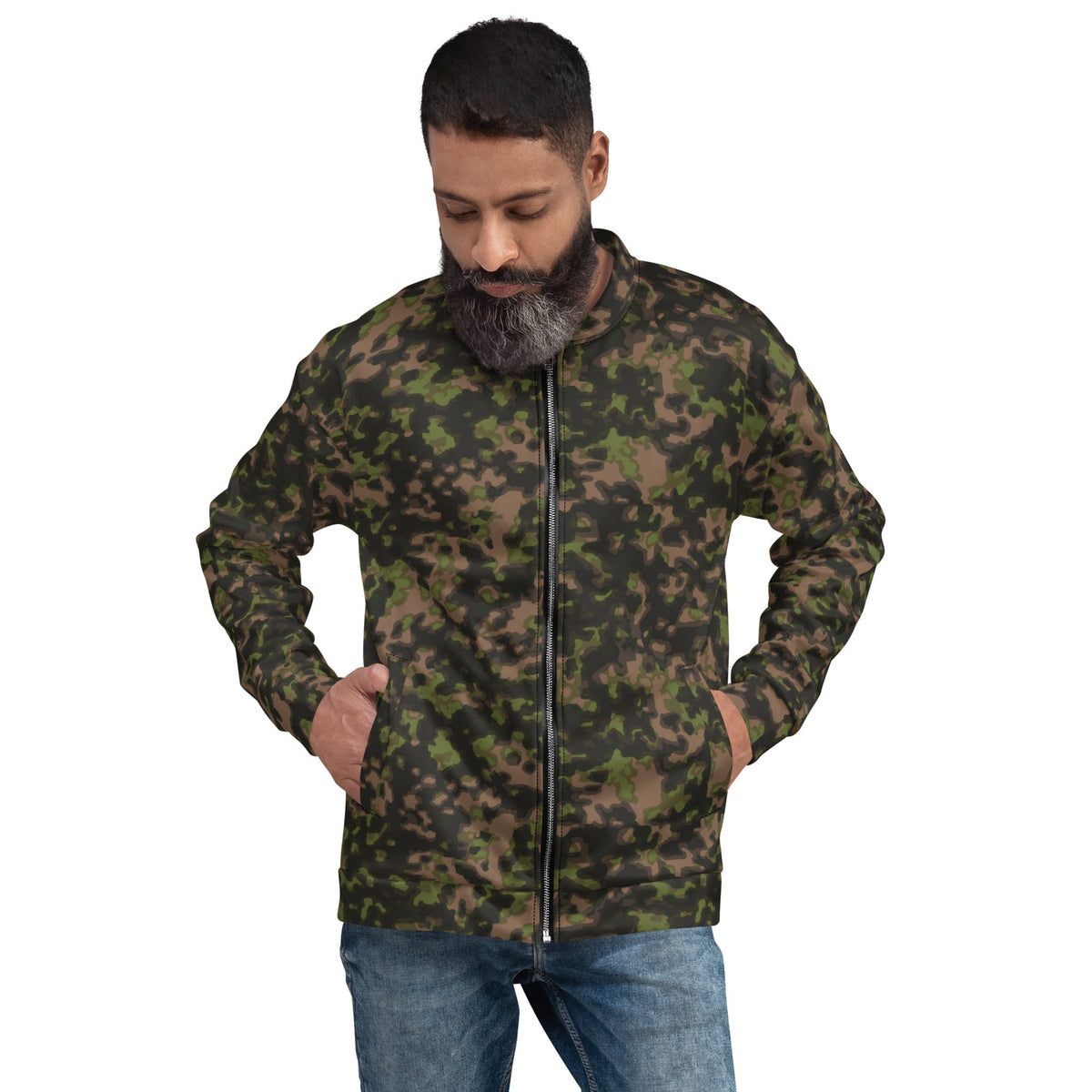 CAMO HQ - Rauchtarnmuster Spring CAMO Unisex Bomber Jacket