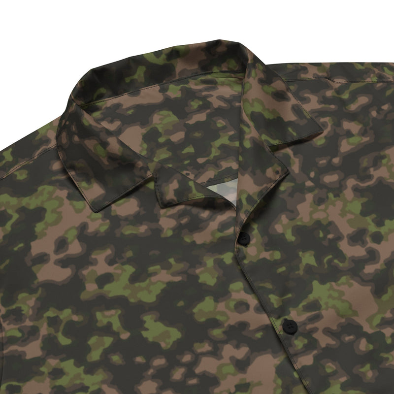 Rauchtarnmuster Spring CAMO Unisex Short-Sleeve Button Shirt - Button-Up