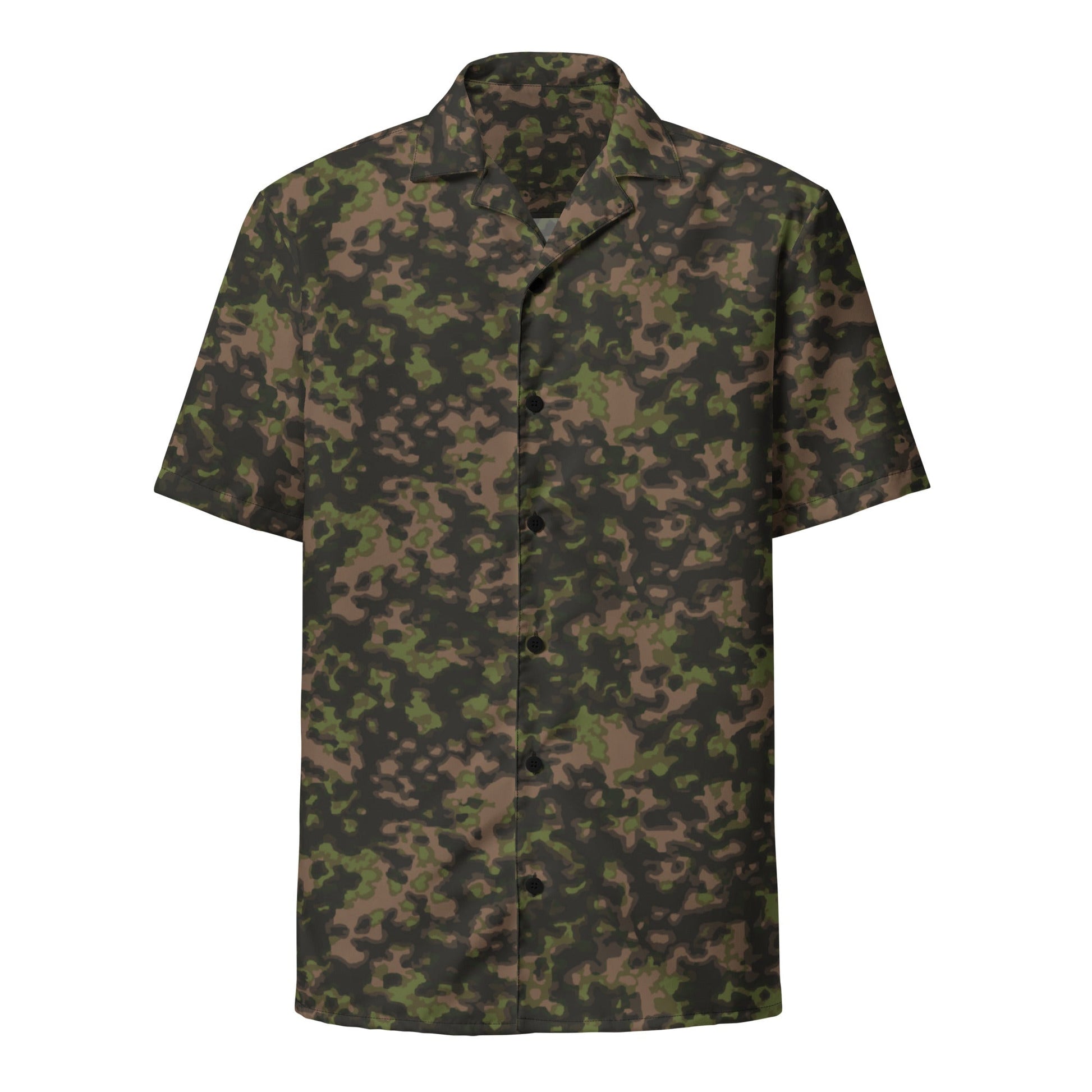 German Rauchtarnmuster Spring CAMO Unisex button shirt Button Shirts