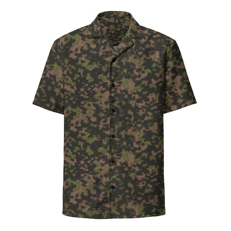Rauchtarnmuster Spring CAMO Unisex Short-Sleeve Button Shirt - Button-Up