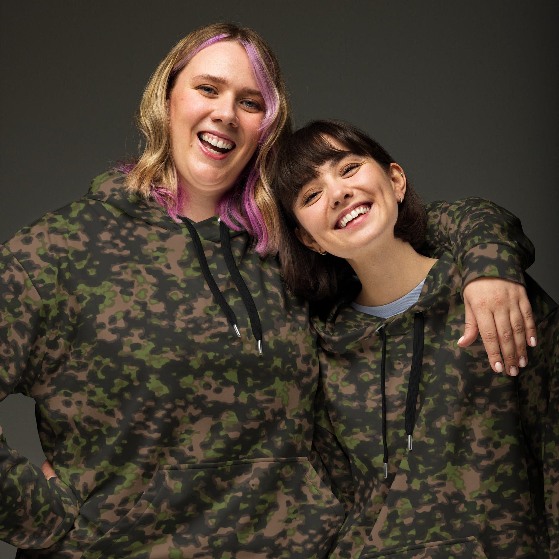 German Rauchtarnmuster Spring CAMO Unisex Hoodie - Hoodies