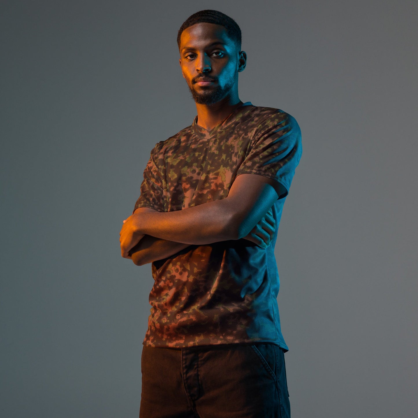 German Rauchtarnmuster Spring CAMO unisex sports jersey Sports Jerseys