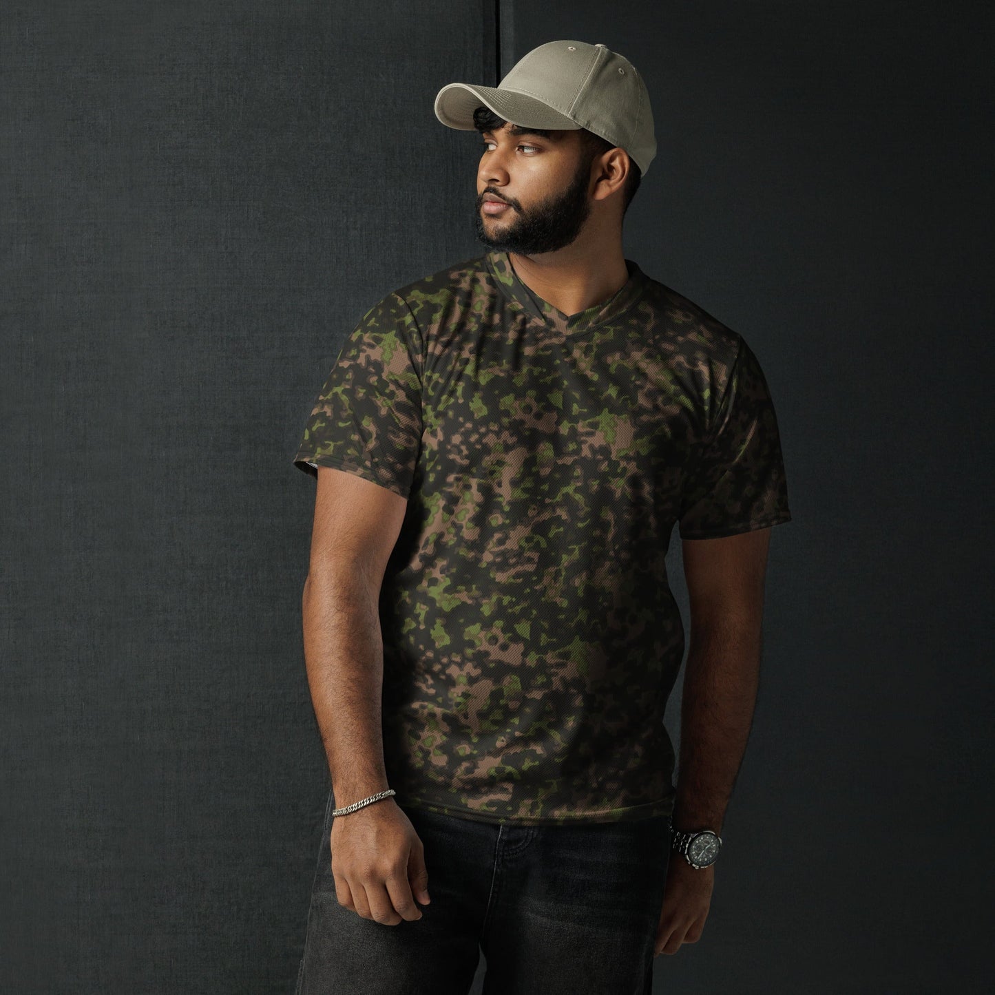 German Rauchtarnmuster Spring CAMO unisex sports jersey Sports Jerseys