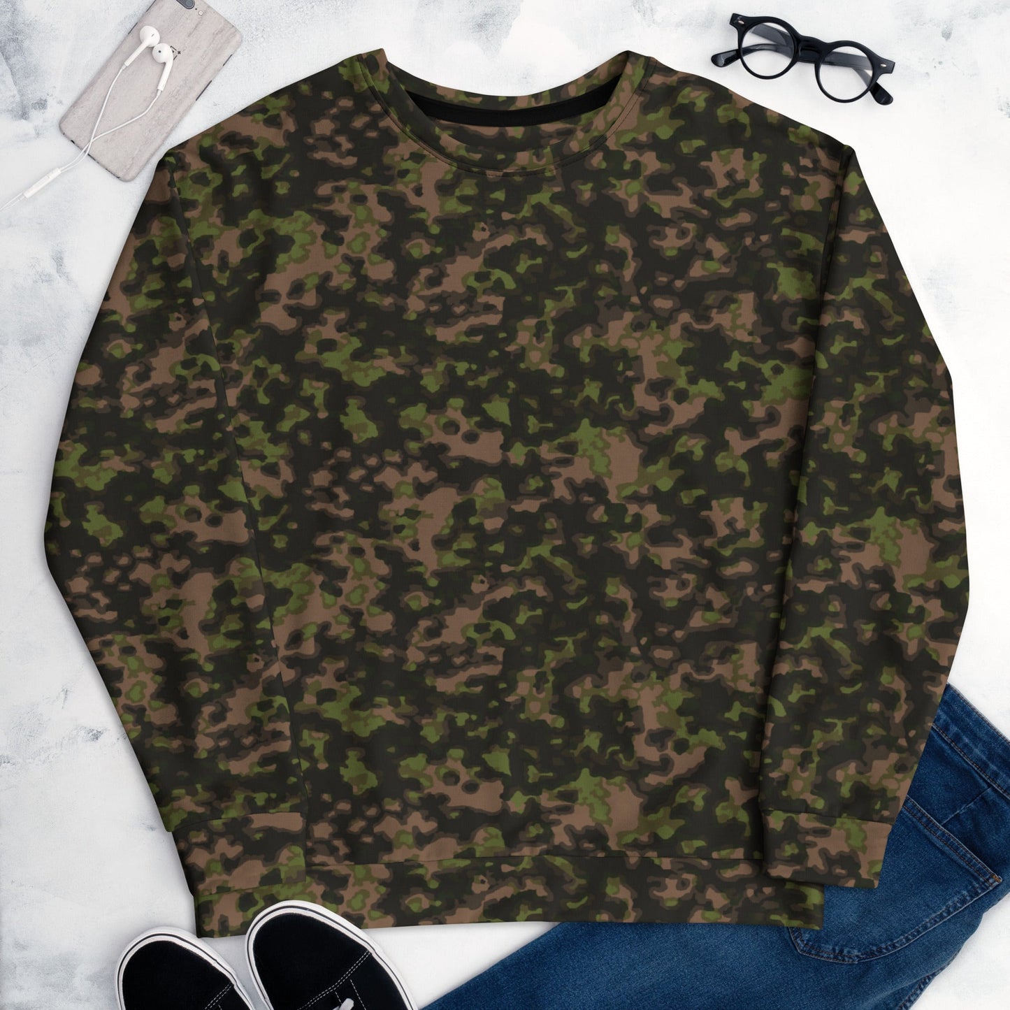 German Rauchtarnmuster Spring CAMO Unisex Sweatshirt - Sweatshirts