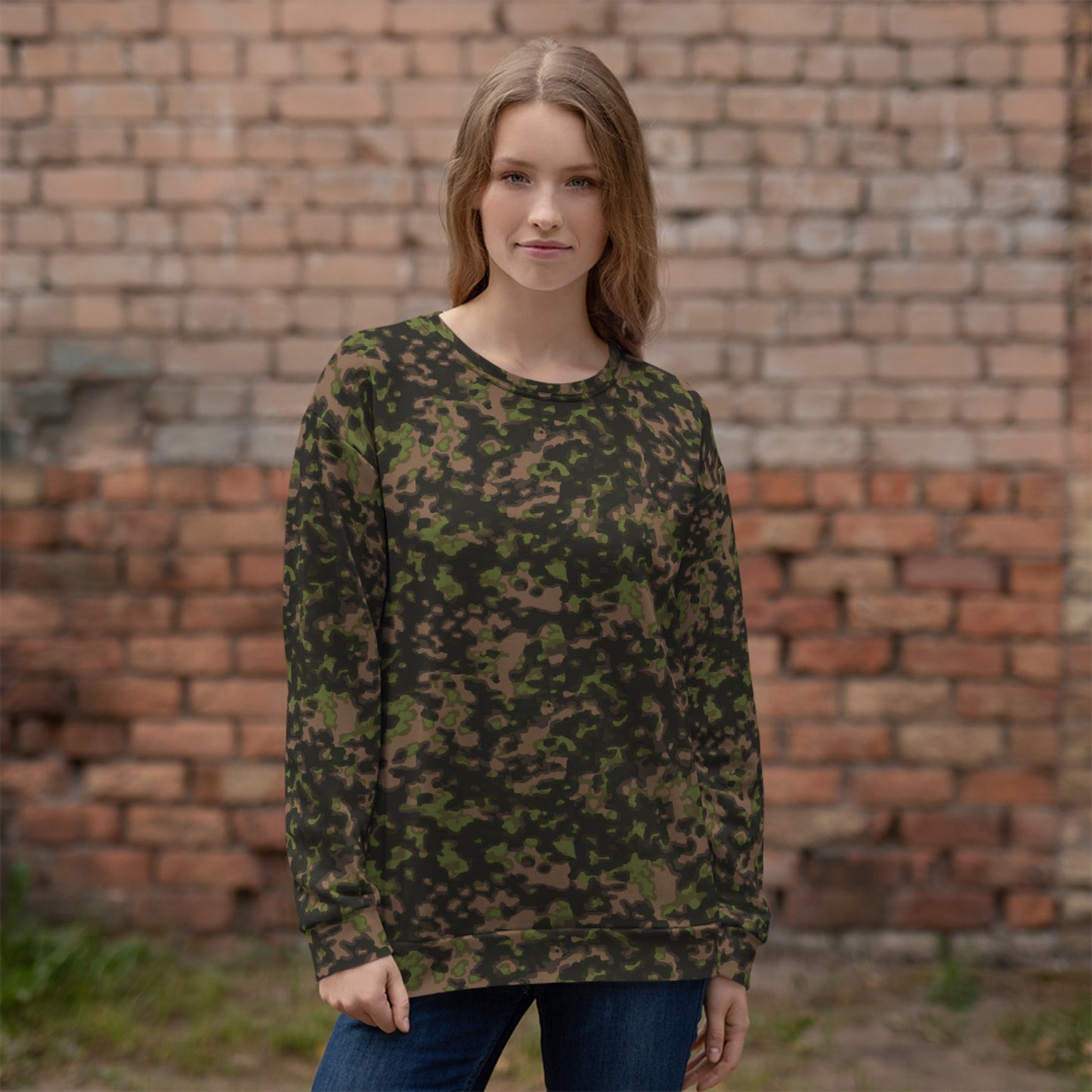 German Rauchtarnmuster Spring CAMO Unisex Sweatshirt - Sweatshirts