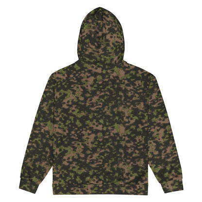 German Rauchtarnmuster Spring CAMO Unisex zip hoodie Zip Hoodies