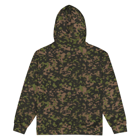 German Rauchtarnmuster Spring CAMO Unisex zip hoodie Zip Hoodies