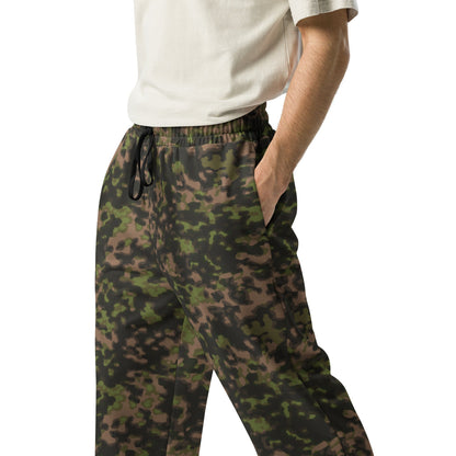 German Rauchtarnmuster Spring CAMO Wide-leg joggers - Joggers