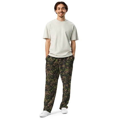 German Rauchtarnmuster Spring CAMO Wide-leg joggers - Joggers