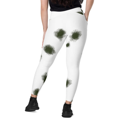 German Schneetarn CAMO Leggings with pockets - Womens With Pockets