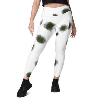 German Schneetarn CAMO Leggings with pockets - Womens With Pockets