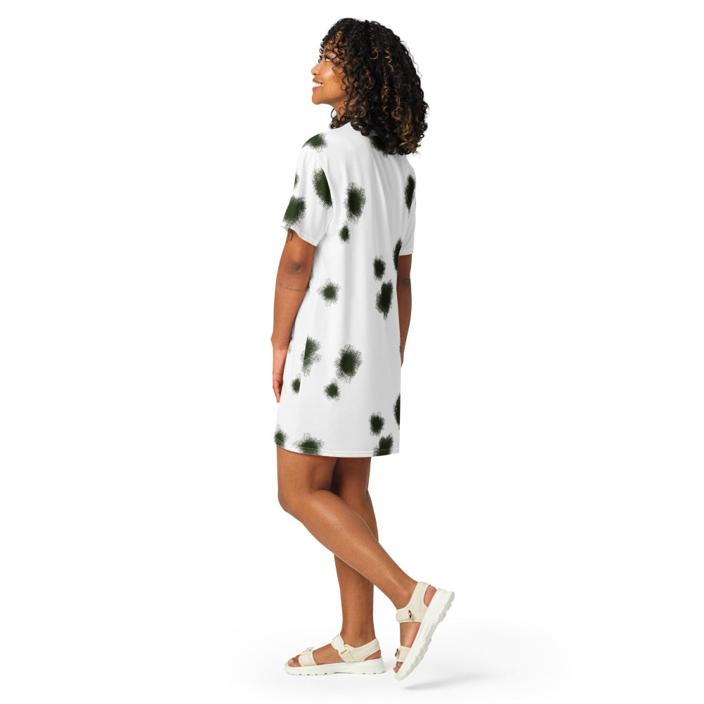 German Schneetarn CAMO T-shirt dress - Womens T-Shirt Dress