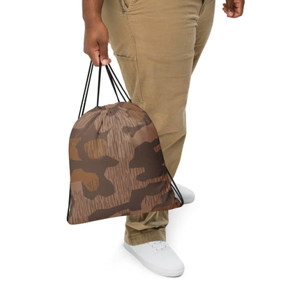 German Splittermuster 1931 Autumn CAMO Drawstring Bag - Bags