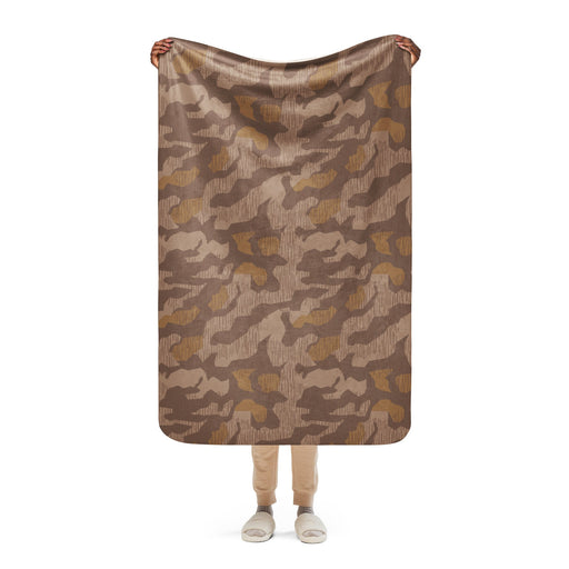 Splittermuster 1931 Autumn CAMO Sherpa Blanket - 37″×57″