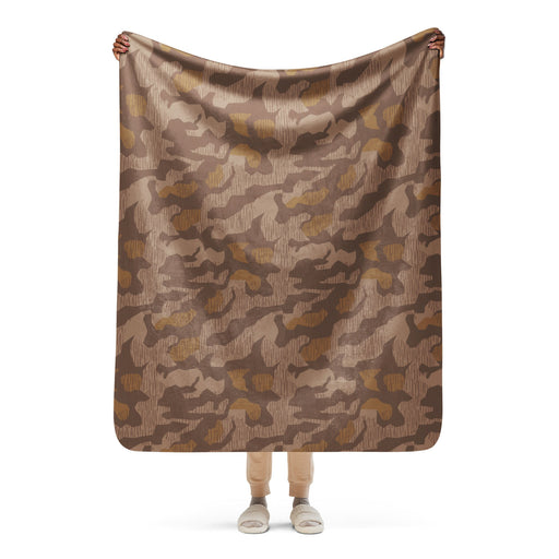 Splittermuster 1931 Autumn CAMO Sherpa Blanket - 50″×60″
