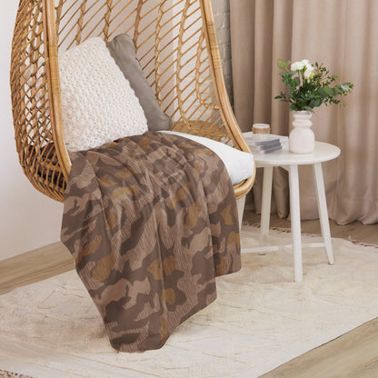 German Splittermuster 1931 Autumn CAMO Sherpa Blanket